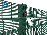 Precio de fábrica, personalizado, fácil de montar, duradero, antiescalada, metal galvanizado en caliente, vallas de malla de alambre de alta seguridad 358