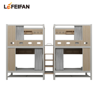 Lit superposé en métal moderne et durable pour dortoir scolaire, chambre à coucher, appartement, assemblé