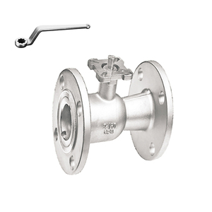 Manija de Bloqueo Tipo Brida de Acero Inoxidable DIN CLASS150/300, 1 Pieza, Bola Flotante con Placa de Montaje Directo ISO5211 - Product Image 6