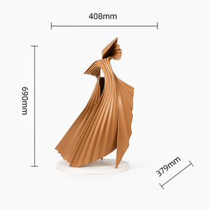 JingYue Sculpture de décoration abstraite imprimée en 3D personnalisée Artisanat en résine fait à la main pour le salon Hôtel Villa <span class=keywords><strong>Club</strong></span> Décor - Product Image 6