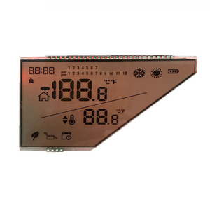 OEMカスタムTN LCDディスプレイ温度コントローラースクリーンカスタマイズ可能なセグメントディスプレイ - Product Image 1