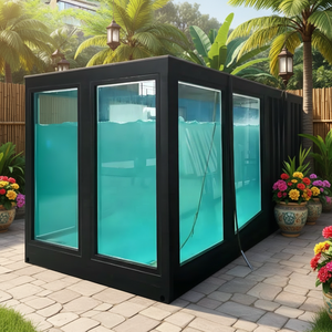 <span class=keywords><strong>Piscine</strong></span> Conteneur Moderne à Cadre en Acier Durable, Respirante, de Taille et Couleur Personnalisables, pour Usage Domestique - Product Image 1