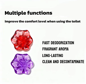 Ambientador Desechable Ecológico de Larga Duración, Limpiador de Baño, Desodorante Purificador Sostenible con Aroma a Lavanda para Inodoro - Product Image 3