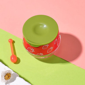 Lọ Nhựa Nhỏ 6Ml Logo Tùy Chỉnh Lọ Đựng Kem Dưỡng Môi Đóng Gói Chăm Sóc Da Rỗng Lọ Đựng Cọ Rửa Có Thìa - Product Image 3