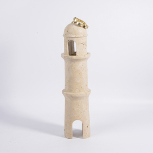 Brûleur arabe <span class=keywords><strong>Bakhoor</strong></span> Mubkhar Oud Home Hotel Aroma Castle Censer Tower Thurible Travertin Brûleur d'encens personnalisé - Product Image 3
