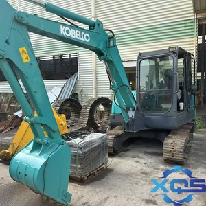 Excavadora Usada Kobelco SK60 Mini 2022, 6 Toneladas de Peso Operativo, Cucharón para Excavación de Roca, Motor Isuzu, Caja de Cambios, Equipo de Construcción - Product Image 1