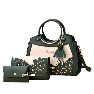 Fashion Bag Set <b>Handbags</b> Women Bag Pu Leather Custom Luxury Shoulder Tote Pu Leather Office Multi Color - Product Image 4