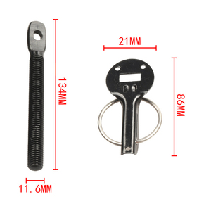Refitted Accessories Racing Car Hood <strong>Push</strong> <strong>Button</strong> Pins Latch Hood Kit Engine Hood Cover <strong>Quick</strong> Release Lock Pin - Product Image 2
