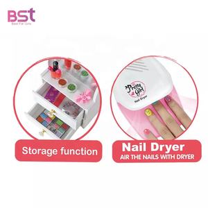 Ensemble de jouets de coiffeuse <span class=keywords><strong>en</strong></span> <span class=keywords><strong>bois</strong></span> 21 pièces, <span class=keywords><strong>kit</strong></span> de vernis à ongles lavable, jouets de maquillage, jeu de simulation, <span class=keywords><strong>bois</strong></span> préscolaire, ensemble de maquillage pour filles - Product Image 5