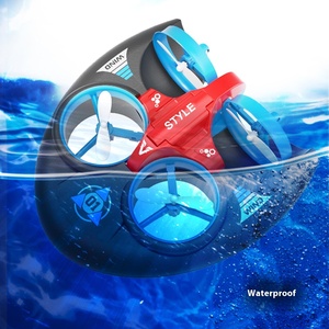 Nouveau Drone Mini-Hovercraft H101 2025, Capable de Rouler à 360°, Utilisation Intérieure/Extérieure, Modes Mer/Terre/Air, Voiture RC 4 Canaux avec Portée de 30m - Product Image 3