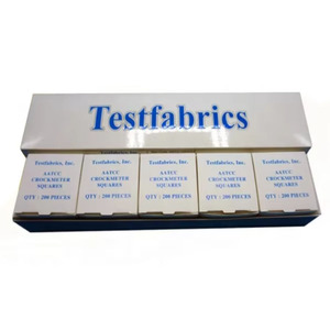 Tissu d'essai pour l'essuyage AATCC Crockemeter / Carrés AATCC Crockmeter / Tissu d'essuyage - Product Image 2