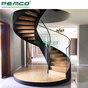 Escalera <span class=keywords><strong>de</strong></span> Caracol <span class=keywords><strong>de</strong></span> acero <span class=keywords><strong>de</strong></span> doble viga exterior a <span class=keywords><strong>precio</strong></span> <span class=keywords><strong>de</strong></span> fábrica, escalera curva personalizada, escalera <span class=keywords><strong>de</strong></span> caracol <span class=keywords><strong>de</strong></span> hormigón - Product Image 4