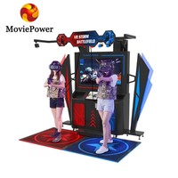 Produits de parc d'attractions intérieur pour enfants, jeux d'arcade, arène VR, machine de jeu de tir interactive à rotation 360°