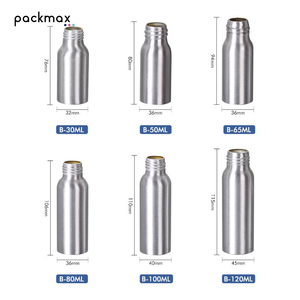 30ml-200ml Aluminum Screw Bottle for Toner, Hand Soap, Shampoo, Perfume – <b>Travel</b> Refillable <b>Container</b> - Product Image 4