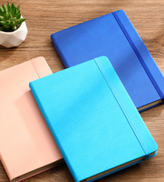 Journal intime A5 avec sangle élastique, logo personnalisé, carnet de notes imprimé avec logo de marque, bloc-notes, carnet de notes en cuir PU