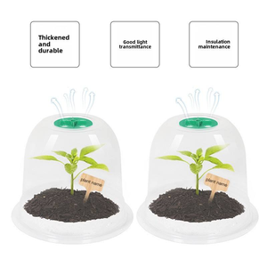 Nouveau transparent <span class=keywords><strong>mini</strong></span> conservation de la chaleur légumes fruits jardin pépinière ronde plante couverture en plastique couverture de <span class=keywords><strong>semis</strong></span> - Product Image 2