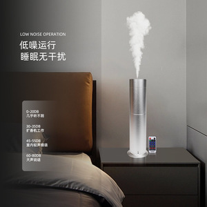 Smart Perfume Dispenser Cylindrical 0.5-1L Remote <b>Control</b> <b>Usb</b> Charging Fog Type For Commercial Use - Product Image 1