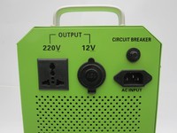 Station solaire portable 45W petit système solaire 4 pc LED système d'éclairage solaire intégré éclairage de secours alimentation électrique
