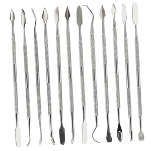 Ensemble d'outils de sculpture de cire manuels en acier inoxydable de qualité supérieure à double extrémité, 10 pièces, pour le modelage et la sculpture dentaire - Product Image 1