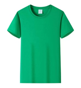 T-shirt personnalisé 100% coton OEM ODM, coupe ample unisexe, col rond, manches courtes, avec logo - Product Image 4