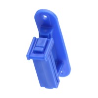 Verlengde brede clip-tape isolator voor 1,5 inch elektrische afrastering polytape en 3mm draad houten paal veeteelt boerderij afrastering