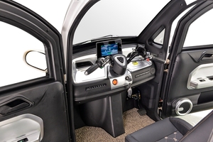 ELION A1 EEC mini <span class=keywords><strong>scooter</strong></span> électrique avec cabine <span class=keywords><strong>sans</strong></span> <span class=keywords><strong>permis</strong></span> de conduire cyclomoteur tricycle <span class=keywords><strong>3</strong></span> <span class=keywords><strong>roues</strong></span> <span class=keywords><strong>scooter</strong></span> - Product Image 4