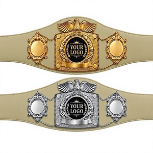 Ceinture de championnat de boxe personnalisée, ceinture de Muay Thai unisexe, ceinture de récompense pour arts martiaux, ceinture de boxe Muay Thai. - Product Image 1