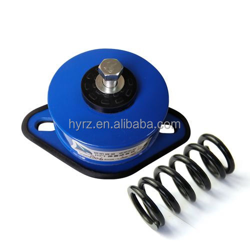 Adjustable Anti-vibration Spring Mounts with Rubber, Combined Seated Vibration Isolators for HVAC and Industrial Use.