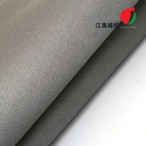 Steel Wire Reinforced Fiberglass Cloth Fire Retardant Heat Insulation Glass Fiber Fabric