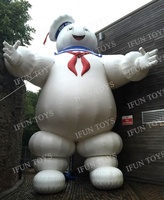 Décorations d'Halloween Ghostbusters Homme guimauve gonflable Stay Puft Marque IFUN Taille et couleur personnalisées EN14960 Publicité
