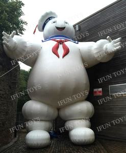 Decoraciones de Halloween, Hombre Malvavisco Inflable de los Cazafantasmas, Marca IFUN, Tamaño y Color Personalizados, EN14960, Publicidad - Product Image 3