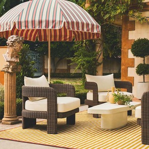 Outdoor Garden Leisure <b>Rattan</b> <b>Rattan</b> Chair Combination Outdoor Balcony Waterproof and Sunscreen Furniture - Product Image 2