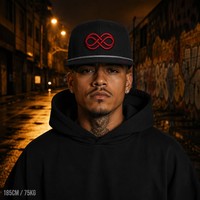 Casquette Trucker 5 Panneaux Vintage Personnalisée avec Broderie, Visière en Mousse et Filet, Style Urbain Chicano Côte Ouest, Vente en Gros