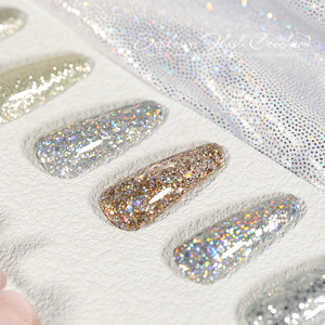 Esmalte de Uñas en Gel UV LED con Lentejuelas Brillantes de 15 ml de Gran Capacidad, Suministro Directo de Fábrica, Gel de Resina Removible para Salón de Uñas Profesional y Uso Doméstico - Product Image 2