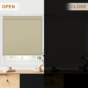 खिड़कियों के लिए ब्लैकआउट रोलर अंधा, कैसेट वैलेंस थर्मल इन्सुलेटेड यूव सुरक्षा - Product Image 5