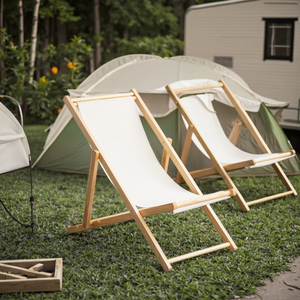 Chaise de plage ergonomique en <span class=keywords><strong>toile</strong></span> <span class=keywords><strong>pliable</strong></span> Oxford pour adultes et enfants pour camping, pêche et parcs - Product Image 4