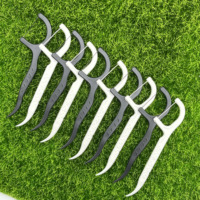 Bâtonnets de fil dentaire jetables biodégradables de qualité supérieure, fil lisse et incassable pour adultes, enfants et femmes enceintes, pour le nettoyage quotidien des dents