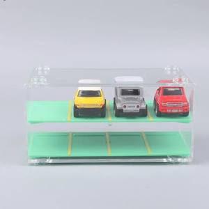 Caja de almacenamiento transparente para coche modelo, escaparate de 8 ranuras, venta al por mayor, estante de exhibición modelo de coche 1/64 - Product Image 4
