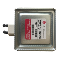 Magnetron à refroidissement par eau CC 2000W, transformateur micro-ondes industriel 3kW, générateur 2450MHz, onduleur réglable 220V 10A simple