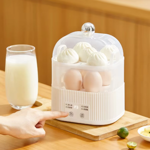 เครื่องต้ม<span class=keywords><strong>ไข่</strong></span>อัตโนมัติขนาดเล็กแบบชั้นเดียว/<span class=keywords><strong>ส</strong></span>องชั้น <span class=keywords><strong>ส</strong></span>ำหรับขาย<span class=keywords><strong>ส</strong></span>่ง ปลอดเสียง เป็นมิตรกับสิ่งแวดล้อม ใช้ในครัวเรือน ต้มไข่แบบนิ่ม ทำจากพลา<span class=keywords><strong>ส</strong></span>ติก - Product Image 5