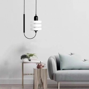 Nordic Modern Minimalist Style Glass Pendant <b>Light</b> Artistic Creative Designer Bedside Decoration for Bedroom Pendant <b>Light</b> - Product Image 3