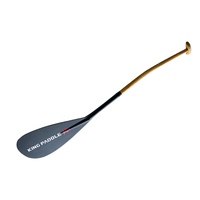 Canoë à aubes hybride en bois et fibre de carbone Kingpaddle OC PADDLE