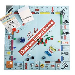Carta stampata personalizzata per il monopolio dei bambini gioco da tavolo per Set per la famiglia-stampa Offset Design personalizzato produttore all'ingrosso - Product Image 2