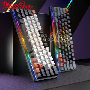 Lumière transparente minuscule th66 blanc 630 voix sur usb charge unikorn sous bureau échangeable sublimation esprit du clavier de jeu - Product Image 2