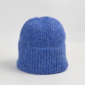 2024 Autumn Winter Vintage Fashion Women Outdoor Casual Dress Mixed Colour Melange Woolen Beanie <b>Hats</b> - Product Image 6