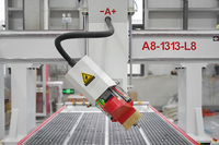 Máquina CNC de 4 Ejes 1325/1530/2030/2040 para Trabajar Madera, Acrílico, MDF, Muebles e Industria Publicitaria