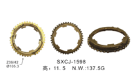 Conception d'anneau de synchronisation de transmission OEM SJD1085/RE237072/1A829222330/1A829222340 pour HYUNDAI MITSUBISHI