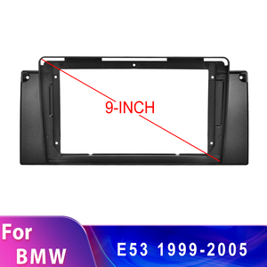 ชุดกรอบหน้าปัดและแผงหน้าปัด Podofo ขนาด 9 นิ้ว สำหรับ BMW E53 ปี 1999-2005 พร้อม Canbus อุปกรณ์เสริมในรถยนต์ กรอบเฉพาะรุ่น ผู้จำหน่ายส่ง - Product Image 4