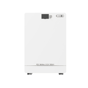 Batería personalizable de pared de 5 kWh LiFePO4 <span class=keywords><strong>48100</strong></span> con protección IP54 y soporte para red híbrida - Product Image 1