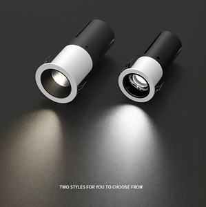 Projecteurs encastrés LED personnalisables modernes 35 40 50 60mm Tailles de découpe Lentille optique multi-angle DC24V Option tension constante - Product Image 3